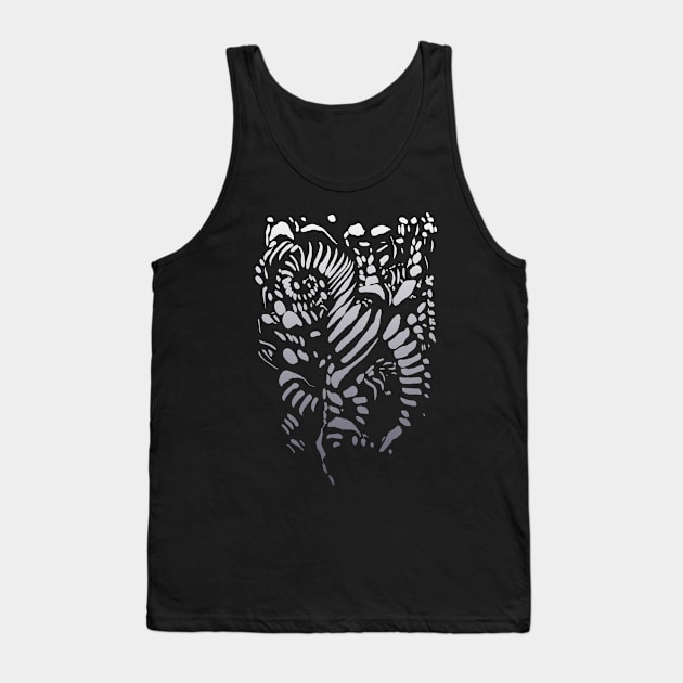 Tribal Tattoo - Fantasy Abstract Tank Top by Nikokosmos